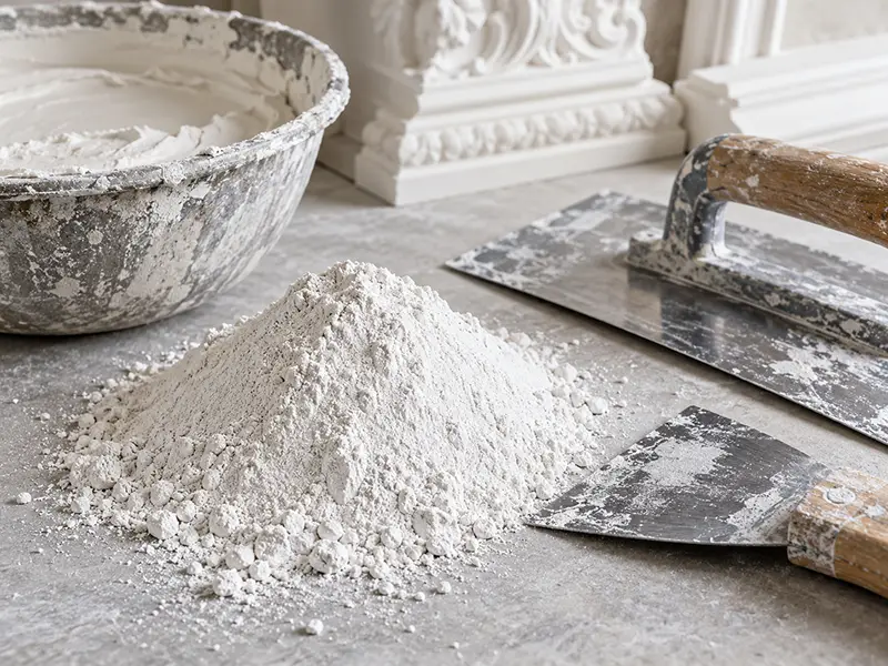بهترین گچ برای گچبری چیست؟ معرفی انواع گچ مناسب گچبری و ابزارزنی